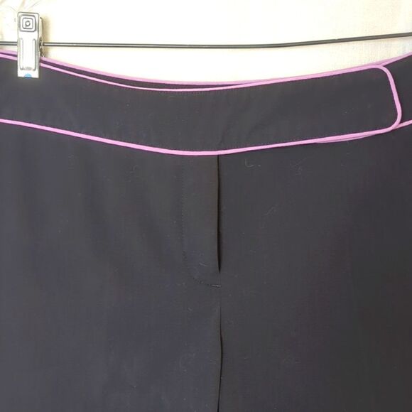 Black Golf Shorts with Piping Size 10 - Picture 2 of 8